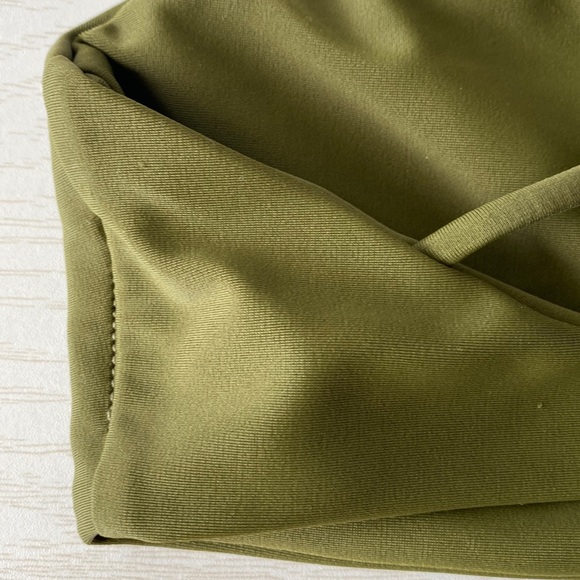 JADE Swim Womens Bandeau Asymmetrical Bikini Swim Top - Picture 10 of 13